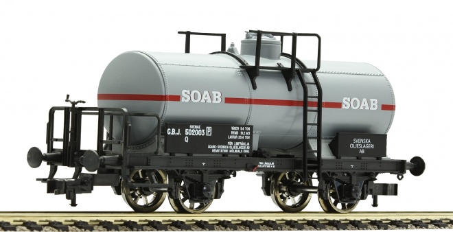 Tank car SOAB<br /><a href='images/pictures/Fleischmann/231607.jpg' target='_blank'>Full size image</a>